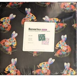 A Painted Garden Layer Cake Lorraine Turner Benartex Artistry 10 inch Retired